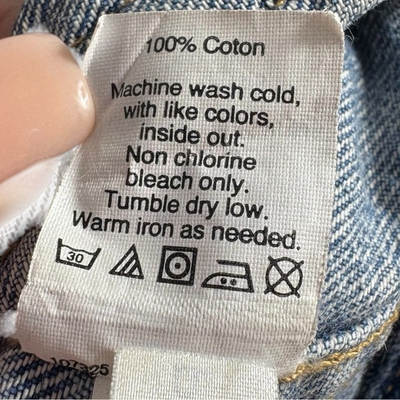 MADEWELL Boho American Flag Embellished Jean Jacket Size XS -- GORGEOUS!!! - Picture 11 of 11